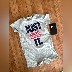 Nike America Flag Baby Onesie